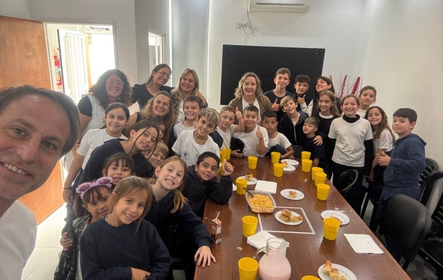 Imagen de Alumnos de la Escuela Primaria N&deg; 144 visitaron la Comuna y sus &aacute;reas de trabajo