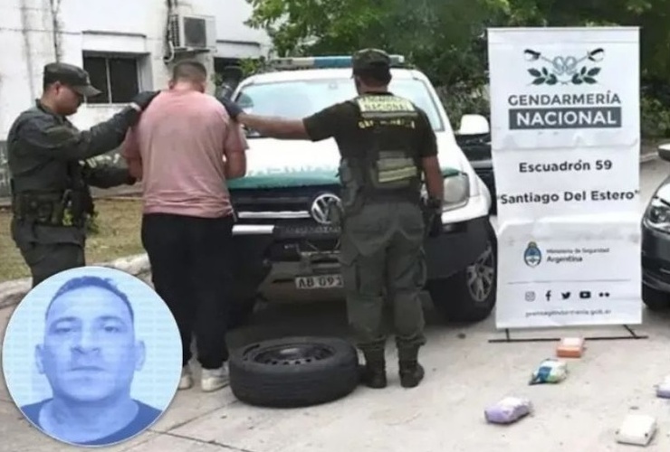 Imagen de El detenido con coca&iacute;na rumbo a Arroyo Seco ten&iacute;a un antecedente extremo en la c&aacute;rcel de San Nicol&aacute;s