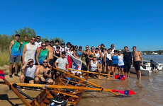 Imagen de Traves&iacute;a de Remo Rosario - Arroyo Seco con el Rowing Club y entidades rosarinas