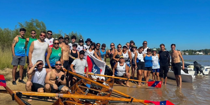 Imagen de Traves&iacute;a de Remo Rosario - Arroyo Seco con el Rowing Club y entidades rosarinas
