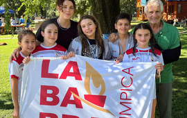 Imagen de Nadadores de Labarra Ol&iacute;mpica, participaron con &eacute;xito del Torneo 105 Aniversario Celeste en Totoras