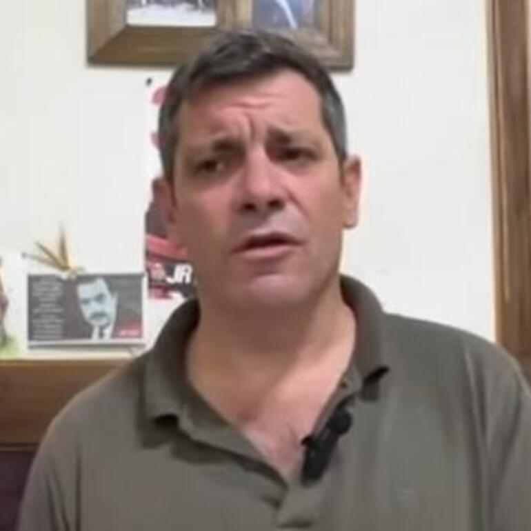 Imagen de De Lorenzi sobre la obra frenada de las piletas decantadoras: "Asumo esta situaci&oacute;n"