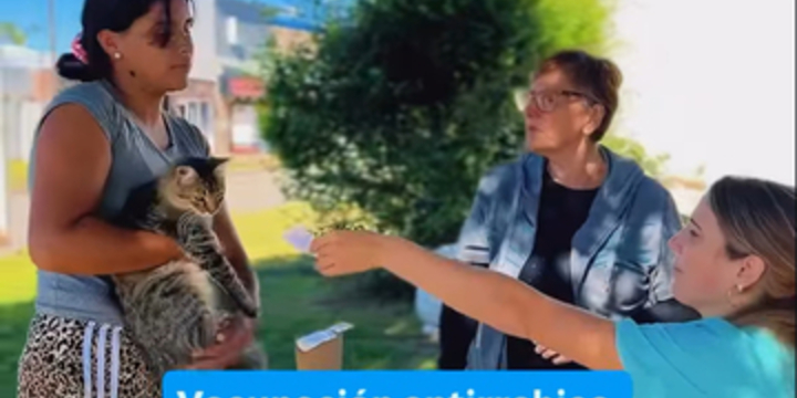 Imagen de Exitosa campa&ntilde;a de vacunaci&oacute;n antirr&aacute;bica para mascotas