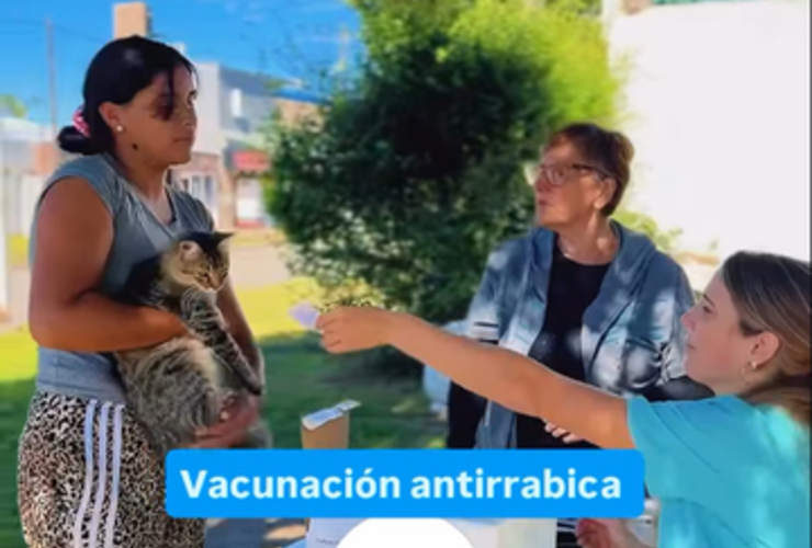 Imagen de Exitosa campa&ntilde;a de vacunaci&oacute;n antirr&aacute;bica para mascotas