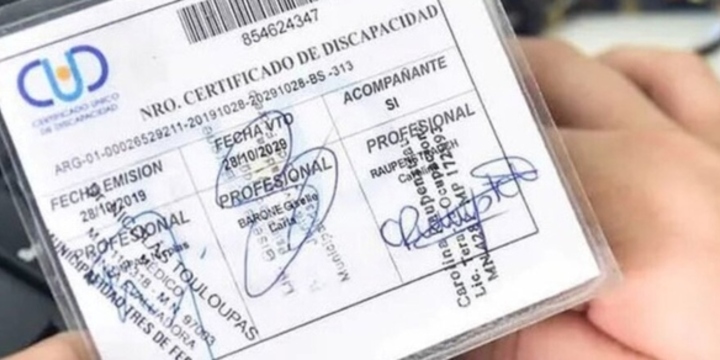 Imagen de Buscan respuestas por demoras en certificados de discapacidad en Arroyo Seco