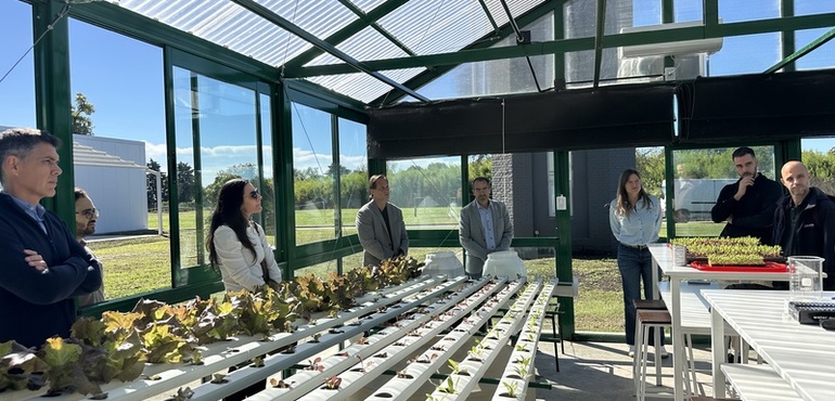 Imagen de Inauguraci&oacute;n de invernadero hidrop&oacute;nico escolar en Tecnolagos