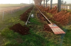 Las obras se hab&iacute;an iniciado tiempo atr&aacute;s y este nuevo servicio marca un gran avance para la localidad. Foto: Archivo