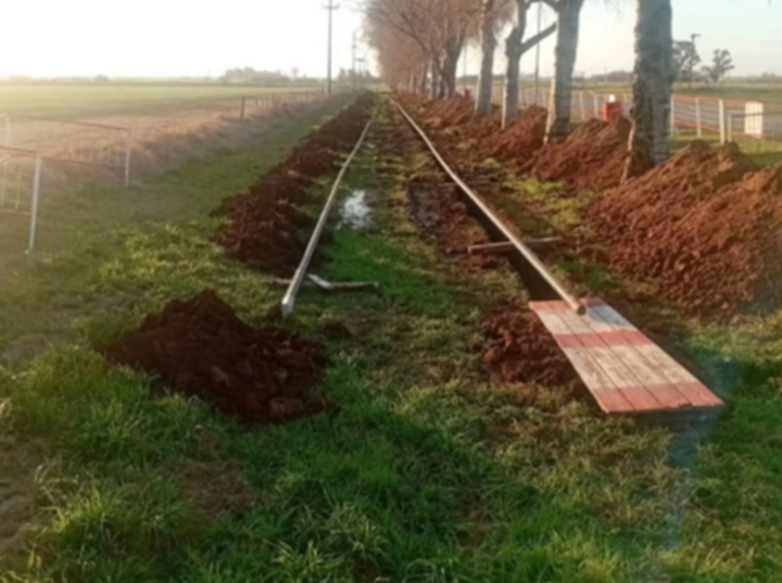 Las obras se hab&iacute;an iniciado tiempo atr&aacute;s y este nuevo servicio marca un gran avance para la localidad. Foto: Archivo