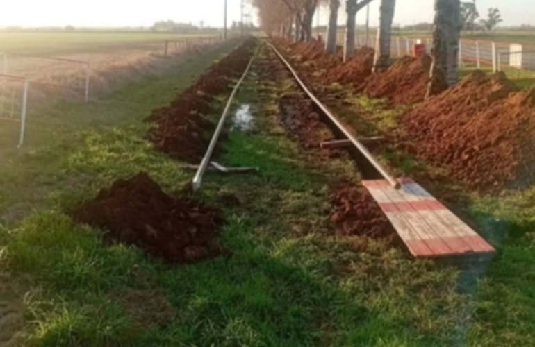 Las obras se hab&iacute;an iniciado tiempo atr&aacute;s y este nuevo servicio marca un gran avance para la localidad. Foto: Archivo