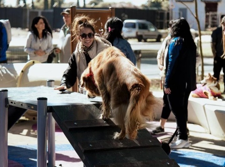 Imagen de Rosario inaugur&oacute; su primera plaza con espacio exclusivo para perros