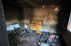 Imagen de Una pareja perdi&oacute; todo tras el incendio de su vivienda en Coronel Bogado y pide ayuda