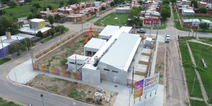 Imagen de La Provincia avanza con la finalizaci&oacute;n del jard&iacute;n de infantes de barrio San Cayetano en Villa Constituci&oacute;n