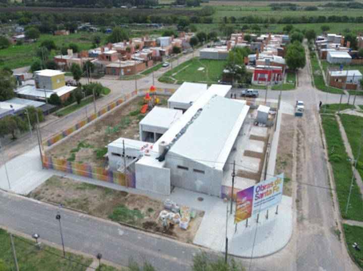 Imagen de La Provincia avanza con la finalizaci&oacute;n del jard&iacute;n de infantes de barrio San Cayetano en Villa Constituci&oacute;n