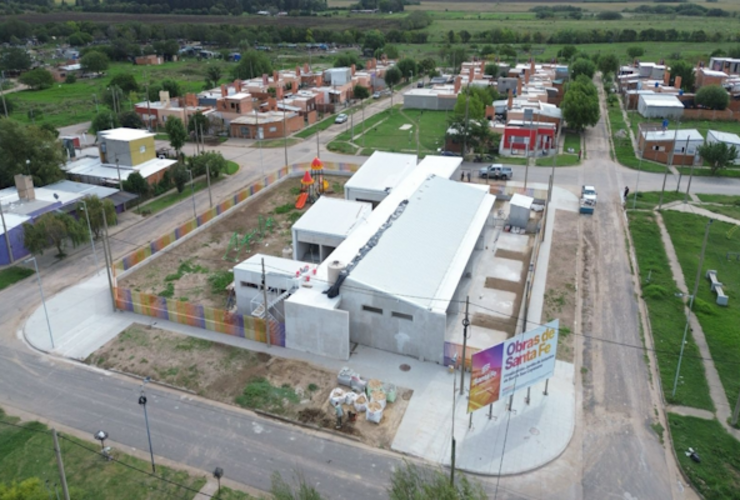 Imagen de La Provincia avanza con la finalizaci&oacute;n del jard&iacute;n de infantes de barrio San Cayetano en Villa Constituci&oacute;n