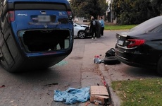 El siniestro vial que conmocion&oacute; a la ciudad hace pocos d&iacute;as atr&aacute;s.