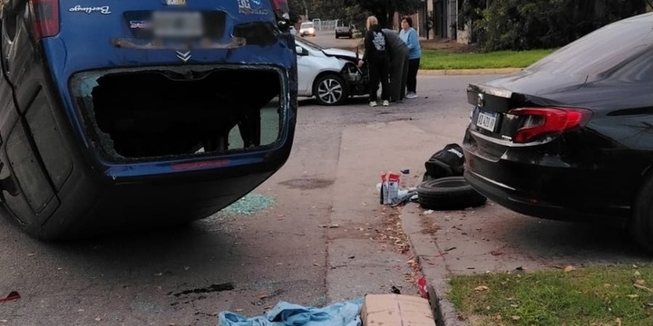 El siniestro vial que conmocion&oacute; a la ciudad hace pocos d&iacute;as atr&aacute;s.