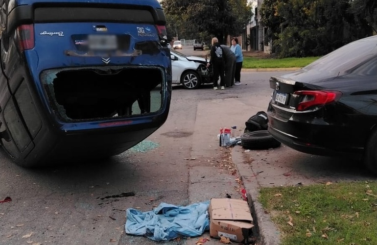 El siniestro vial que conmocion&oacute; a la ciudad hace pocos d&iacute;as atr&aacute;s.