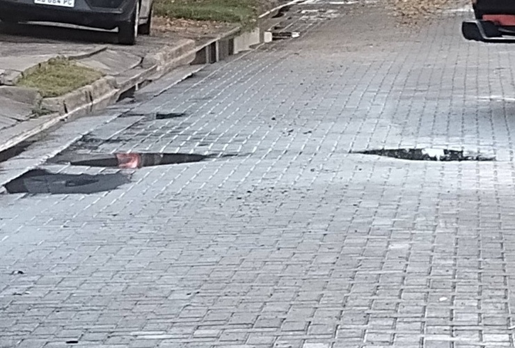 Imagen de Deterioro de calles nuevas y reparaci&oacute;n urgente