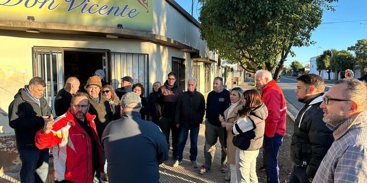 Se juntaron en Ruta 21 y 9 de Julio