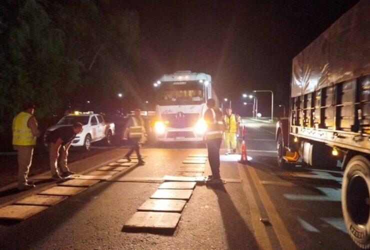 Imagen de "Santa Fe Pesa": Intensos controles en rutas para combatir el sobrepeso en camiones