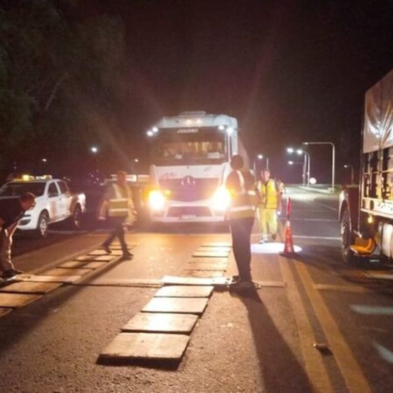 Imagen de "Santa Fe Pesa": Intensos controles en rutas para combatir el sobrepeso en camiones
