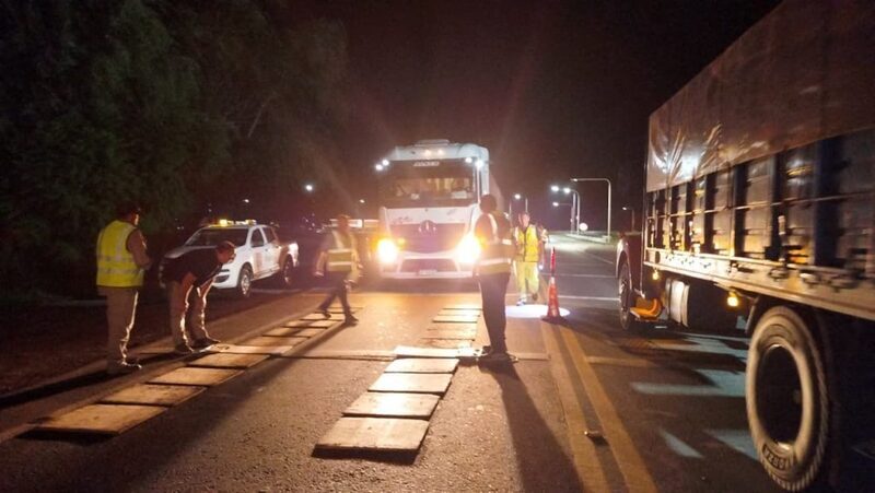 Imagen de "Santa Fe Pesa": Intensos controles en rutas para combatir el sobrepeso en camiones