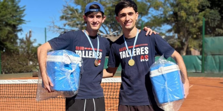 Imagen de Pre Interclubes: La dupla Moresi de Talleres, se coronaron Campeones en 3era categor&iacute;a Dobles Caballeros