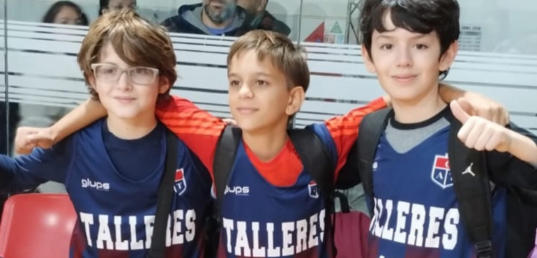 Imagen de Tres j&oacute;venes basquetbolistas de Talleres, fueron convocados a la Pre Selecci&oacute;n Rosarina U11
