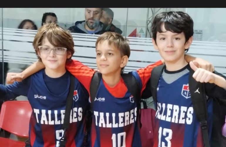 Imagen de Tres j&oacute;venes basquetbolistas de Talleres, fueron convocados a la Pre Selecci&oacute;n Rosarina U11