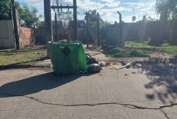 Imagen de Reclaman reposici&oacute;n y reparaci&oacute;n de contenedores de residuos en Arroyo Seco