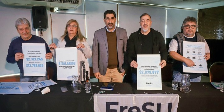 Imagen de El FreSU reclama un salario m&iacute;nimo vital y m&oacute;vil de $2.879.877