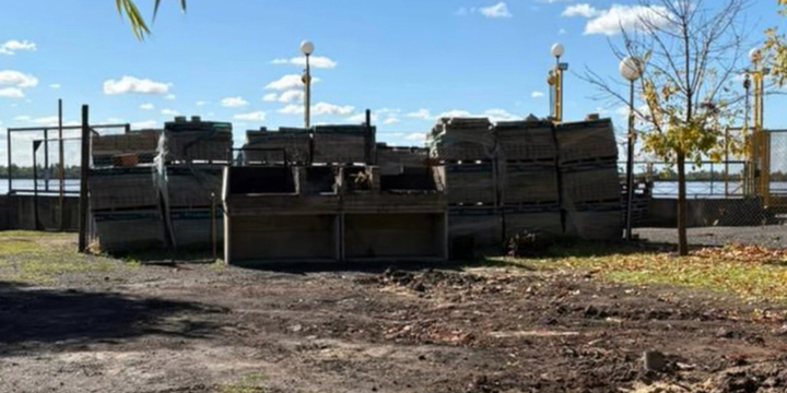 Imagen de Se inici&oacute; con la obra de reconstrucci&oacute;n de los parrilleros exteriores del Rowing Club