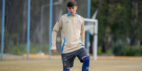 Imagen de Ezequiel Garfagnoli de Fighiera y jugador de Central, convocado para entrenar con la Selecci&oacute;n Argentina Sub-15