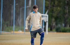 Imagen de Ezequiel Garfagnoli de Fighiera y jugador de Central, convocado para entrenar con la Selecci&oacute;n Argentina Sub-15