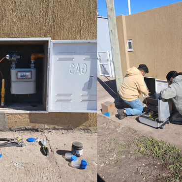 Se trata de usuarios que habitan en calle Santa Fe 132