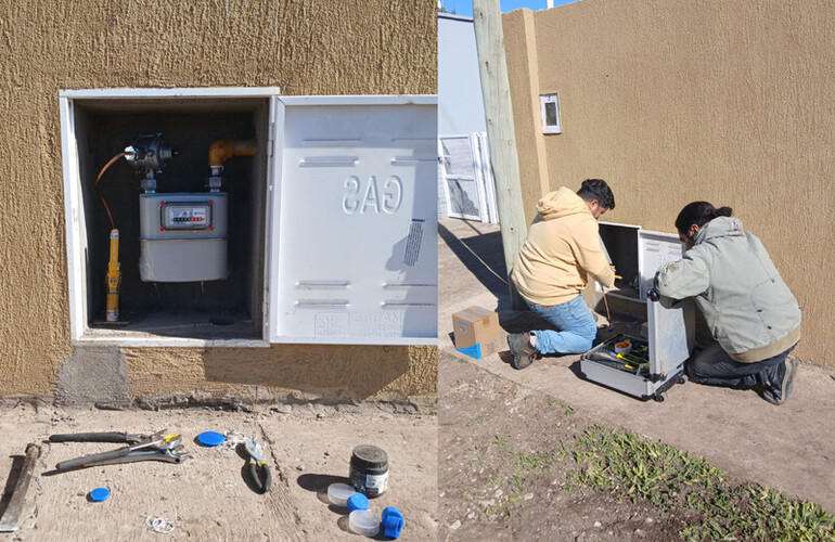 Se trata de usuarios que habitan en calle Santa Fe 132