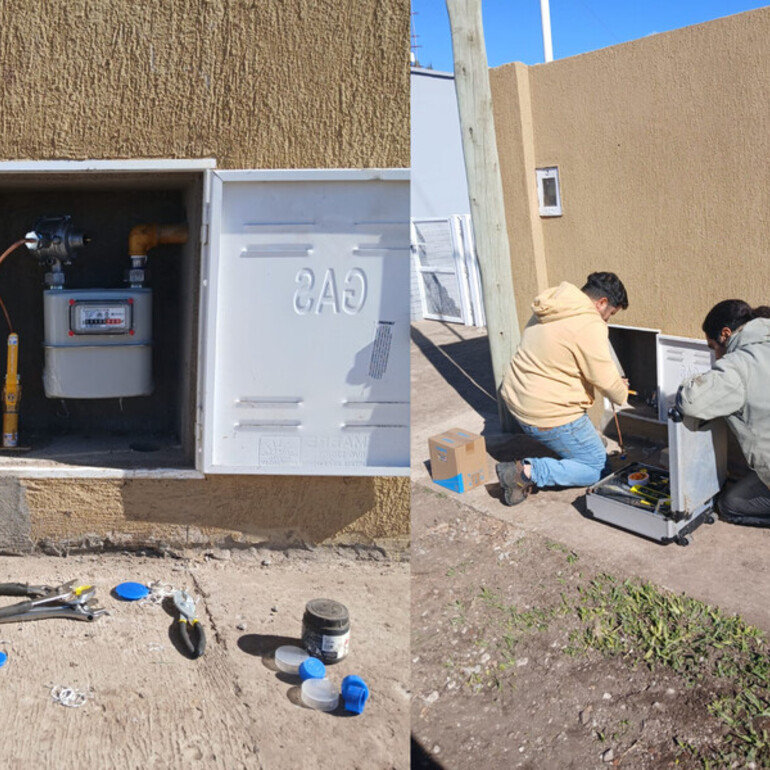 Se trata de usuarios que habitan en calle Santa Fe 132
