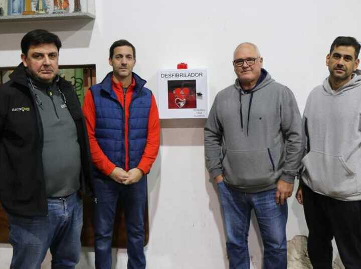 Imagen de Bomberos Voluntarios anunci&oacute; la adquisici&oacute;n de un DEA
