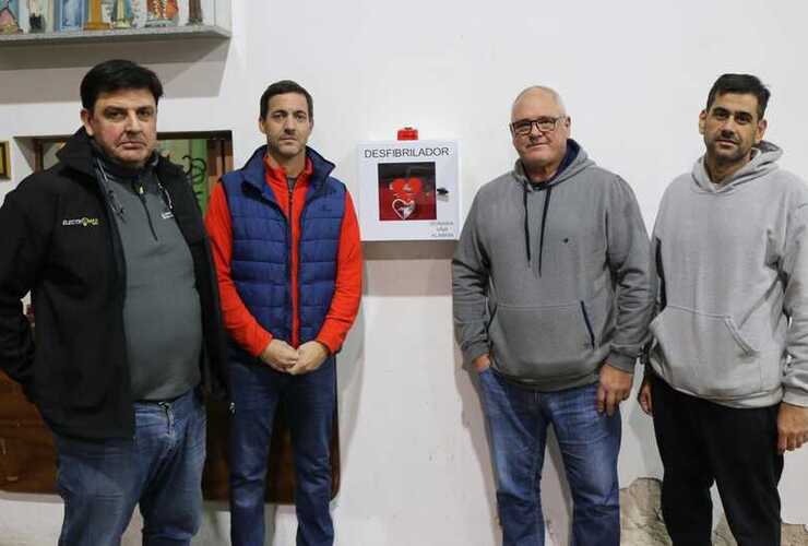 Imagen de Bomberos Voluntarios anunci&oacute; la adquisici&oacute;n de un DEA