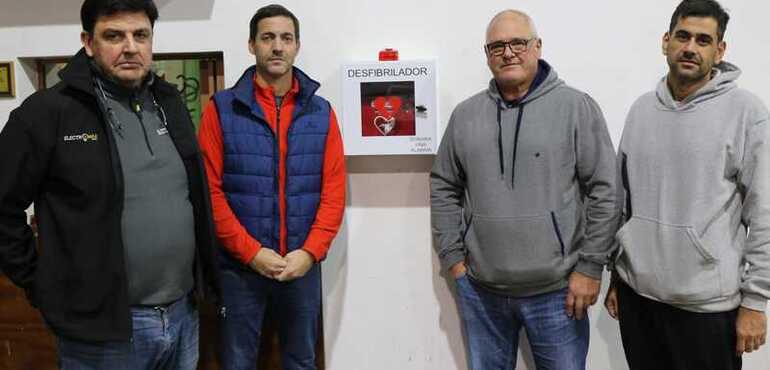 Imagen de Bomberos Voluntarios anunci&oacute; la adquisici&oacute;n de un DEA
