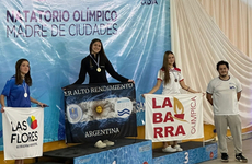 Imagen de Paloma Pollacchi, fue 3&ordm; puesto nacional en Pecho en el Campeonato de Cadetes en Santiago del Estero
