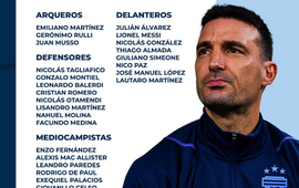Imagen de Scaloni dio la lista de jugadores convocados de la Selecci&oacute;n Argentina para el Mundial 2026