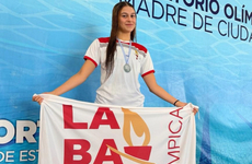 Imagen de Paloma Pollacchi, la nadadora arroyense que con la Selecci&oacute;n Argentina competir&aacute; en el Panamericano en Colombia