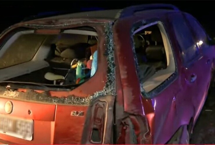 El estado del automovil anunciaba lo dram&aacute;tico del caso.