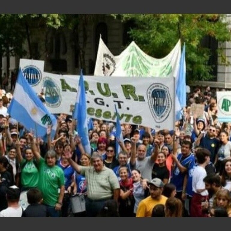 Apur materializa el reclamo con ausencia al lugar de trabajo. (prensa Apur)