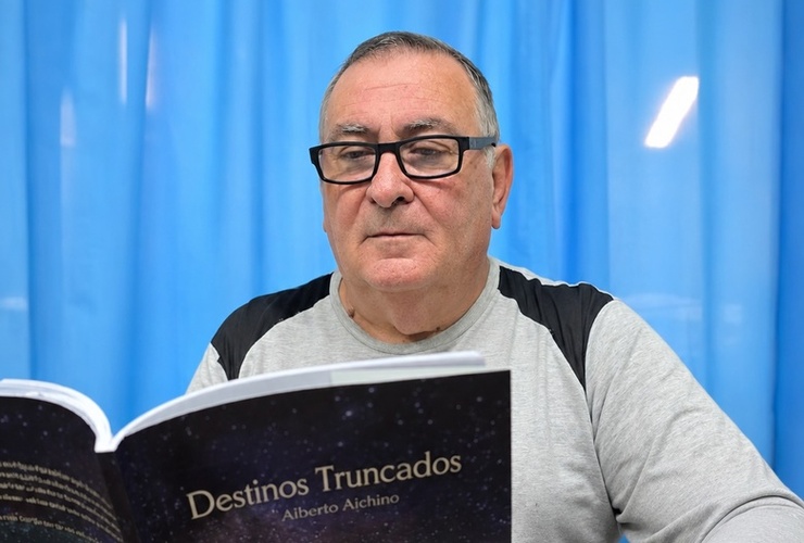 Imagen de Alberto Aichino presta su novela "Destinos Truncados Imagen de Alberto Aichino presta su novela "Destinos Truncados