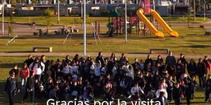 Imagen de 150 chicos de la Escuela Sagrado Coraz&oacute;n de V.G.G. recorrieron diferentes espacios de General Lagos