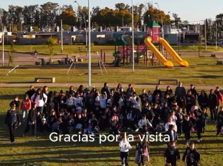 Imagen de 150 chicos de la Escuela Sagrado Coraz&oacute;n de V.G.G. recorrieron diferentes espacios de General Lagos
