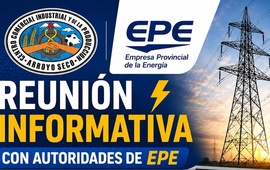 Imagen de Convocan a una reuni&oacute;n informativa clave con autoridades de la EPE en Arroyo Seco