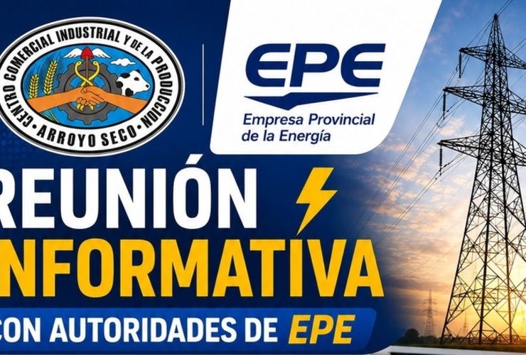 Imagen de Convocan a una reuni&oacute;n informativa clave con autoridades de la EPE en Arroyo Seco
